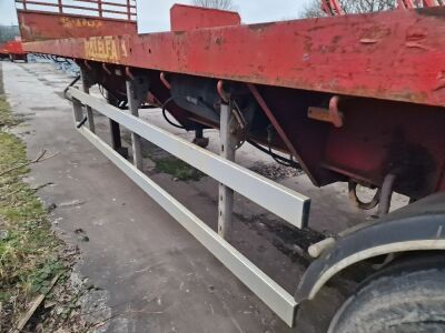 2004 SDC Triaxle Extending Flat Trailer - 19