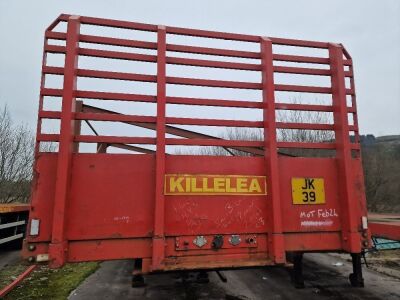 2007 SDC Triaxle Extending Flat Trailer - 3