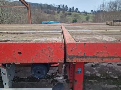 2007 SDC Triaxle Extending Flat Trailer - 6