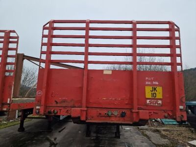 2004 SDC Triaxle Extending Flat Trailer - 3