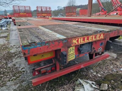 2004 SDC Triaxle Extending Flat Trailer - 5