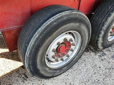 2013 Wilcox Alloy Body Steel Floor Coil Carrier 75yrd3 Tipping Trailer - 13