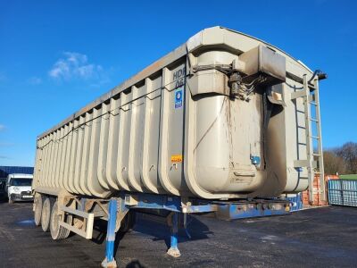 2011 Wilcox Triaxle Alloy Body Tipping Trailer