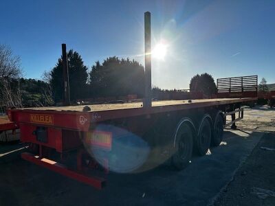 2005 SDC Triaxle Extending Flat Trailer - 11