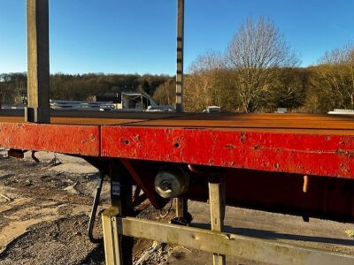 2004 SDC Triaxle Extending Flat Trailer - 5