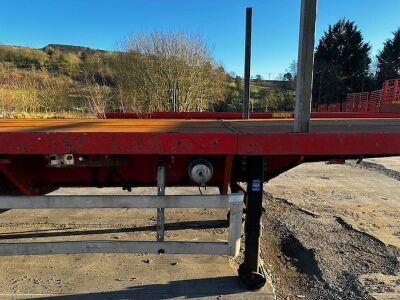 2004 SDC Triaxle Extending Flat Trailer - 7