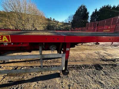 2004 SDC Triaxle Extending Flat Trailer - 13