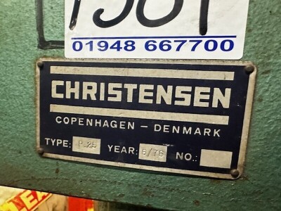 1976 Christenson P.25 Hydraulic Press - 4