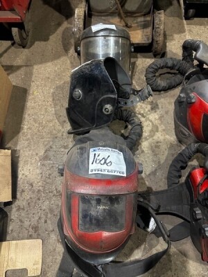 Airfed Welding System, Welding Mask & 2 x Masks