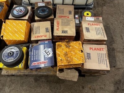 Qty Unused Misc Cutting & Grinding Discs