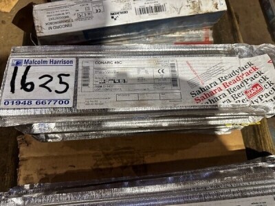 Qty Unused Lincoln Qty 3.2x350 Welding Rods