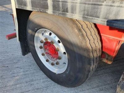 2014 Wilcox Alloy Body 75yrd3 Triaxle Tipping Trailer - 14
