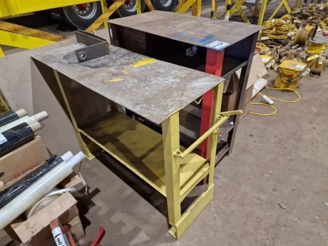 2x Steel Workbenches