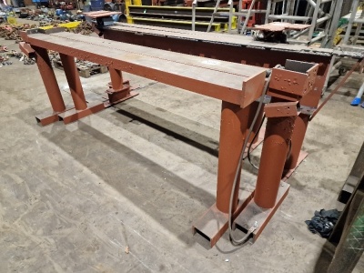 2x Heavy Duty 2600mm Steel Trestles