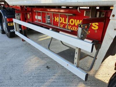 2014 Wilcox Alloy Body 75yrd3 Triaxle Tipping Trailer - 21