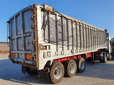 2006 Wilcox Alloy Body 65yrd3 Tipping Trailer - 3