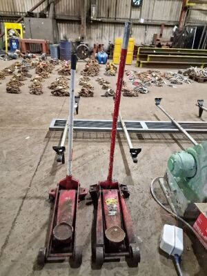 2x 3ton Trolley Jacks