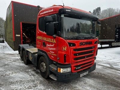 2012 Scania G440 6x2 Rear Lift Tractor Unit