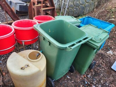 Galvanised Wheelie Bin - 2