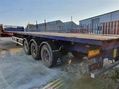 2005 SDC Triaxle Extendable Flat Trailer - 3