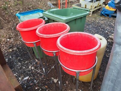Galvanised Wheelie Bin - 3