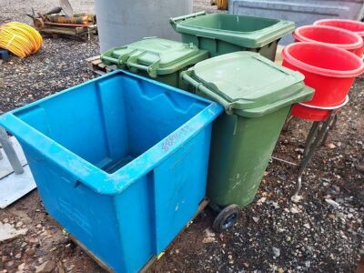 Galvanised Wheelie Bin - 4