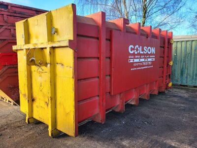 40yrd Big Hook Compactor Bin - 2