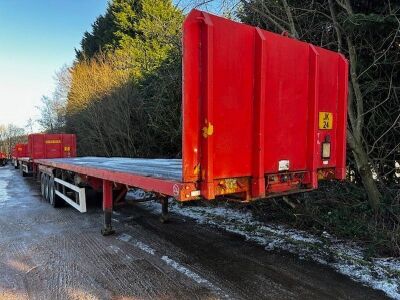 2008 SDC Triaxle Extending Flat Trailer - 16