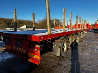 2003 General Triaxle Flat Trailer - 5