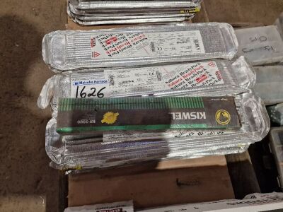 Qty Unused Lincoln Qty 3.2x450 Welding Rods etc