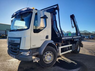 2015 DAF LF220 4x2 Skip Loader