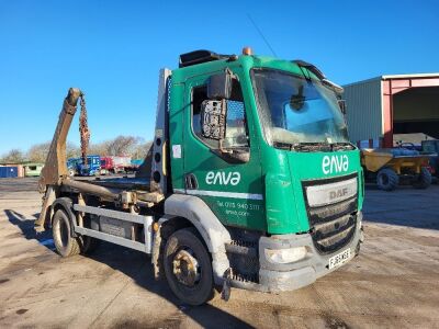 2015 DAF LF210 4x2 Skip Loader