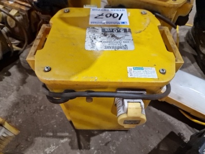 Briticent 5.0KVA 110V Transformer - 2