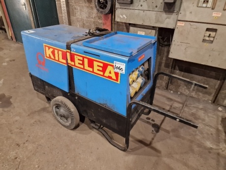 PRAMAC 110V 240V Diesel Generator On Wheels