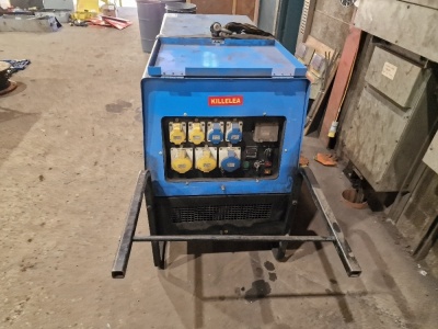 PRAMAC 110V 240V Diesel Generator On Wheels - 2