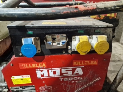 MOSA TS200 Petrol Welder Generator - 3