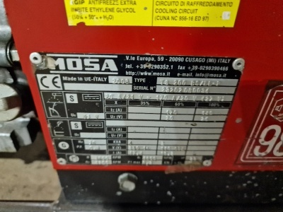MOSA TS200 Petrol Welder Generator - 5