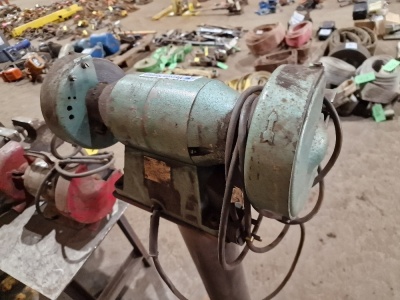 240V Bench Grinder & Stand - 3