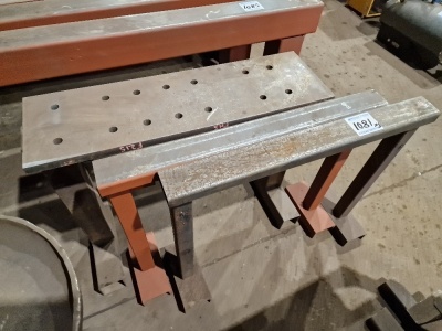 3x Heavy Duty Steel Trestles - 3