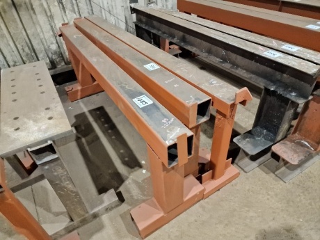 3x Heavy Duty Steel Trestles