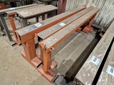 3x Heavy Duty Steel Trestles - 3