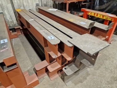 3x 2600mm Long Heavy Duty Stands