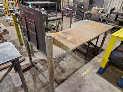 2x Steel Work Benches - 3