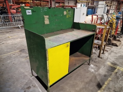 Steel Workbench & Shelf Unit - 4