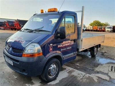 2008 Renault Master DC1100 3.5 tonne Dropside Pick Up