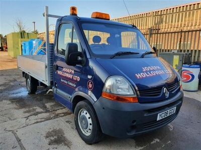 2008 Renault Master DC1100 3.5 tonne Dropside Pick Up - 2