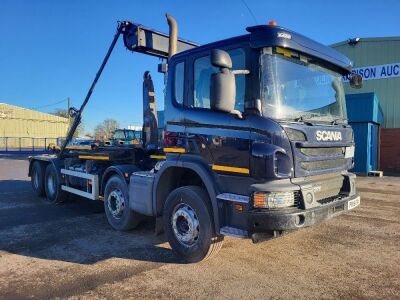 2016 Scania P370 8x4 Hook Loader