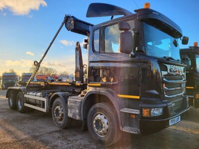 2015 Scania G490 8x4 Hook Loader