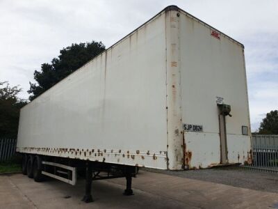 2005 SDC Triaxle Box Van Trailer