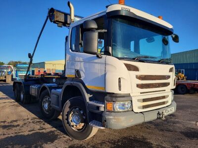 2014 Scania P360 8x4 Hook Loader